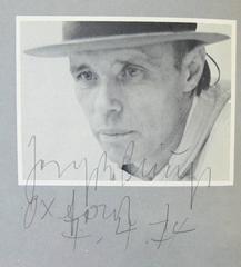 Catalogue für Joseph Beuys: Der geheime Block für eine geheime Person in Irland