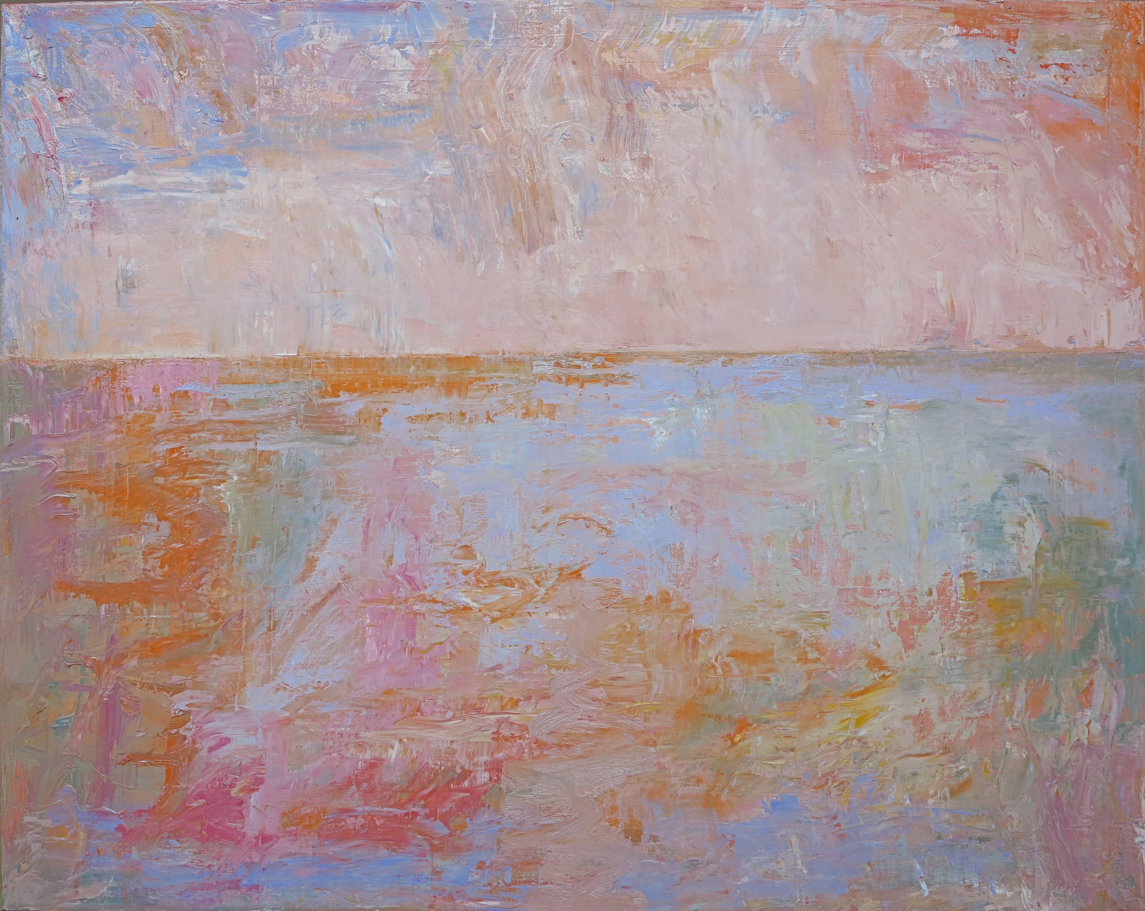 Ira Barkoff Abstract Painting - Water Mirror