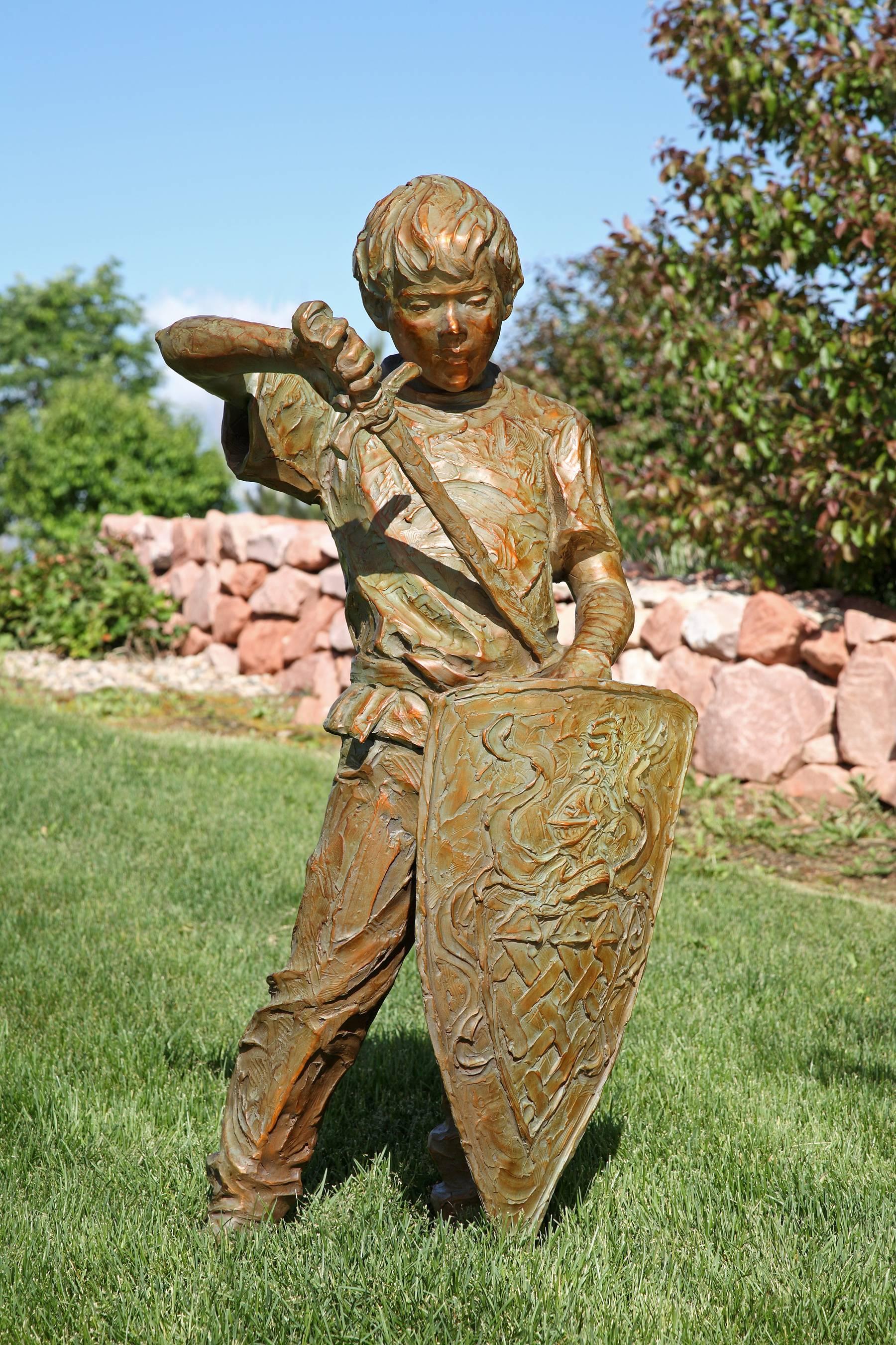 Figurative Sculpture di Jane DeDecker - A. David