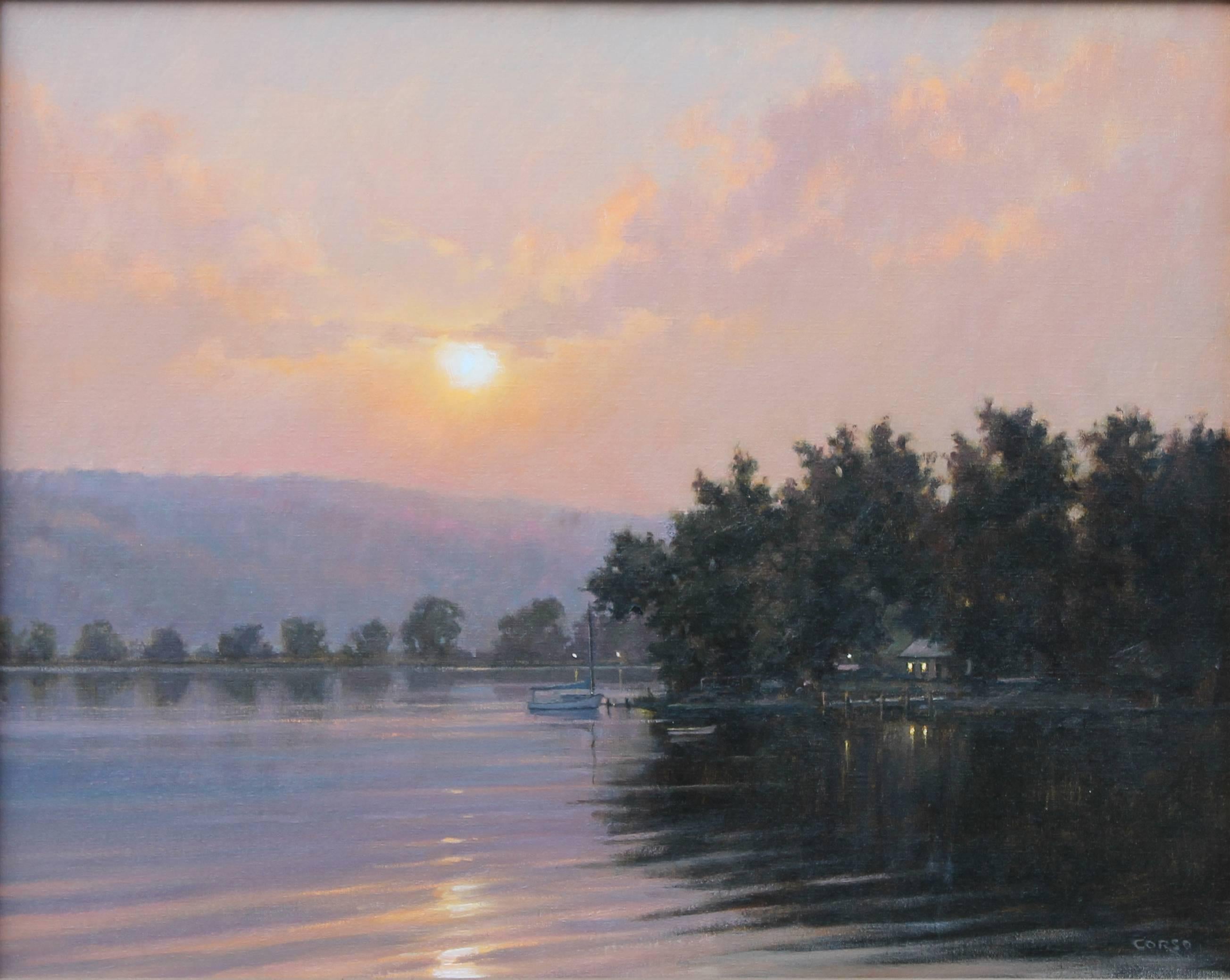Frank Corso Landscape Painting - Evenings Rest