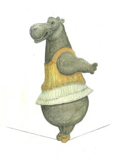 Hipopótamo equilibrista
