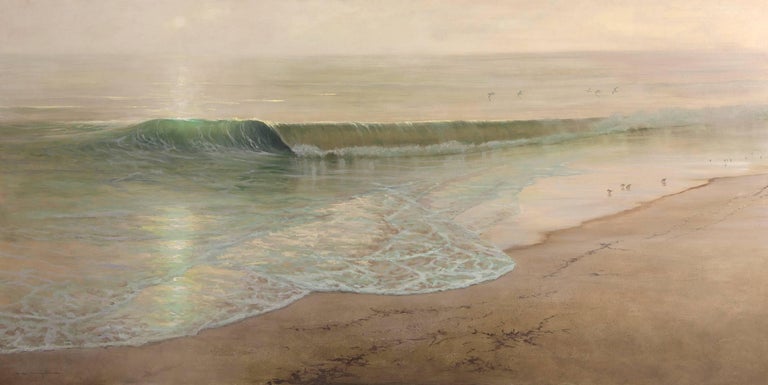 Thomas Kegler Landscape Painting - Break at Dawn, Psalm 139:0-10