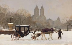 Winter View of the Dakota, Central Park