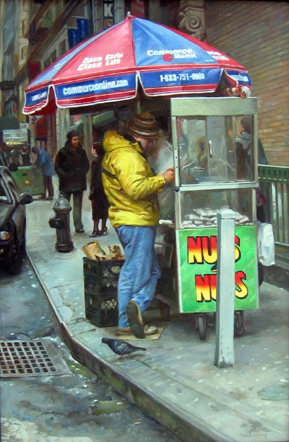 Max Ginsburg Figurative Painting - Nuts