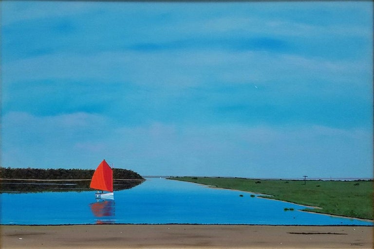 Robert Stark Landscape Painting - Coskata Sail
