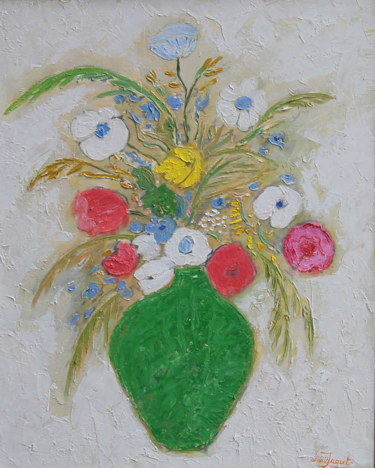 Still-Life Painting Louis Jaquet - Primavera