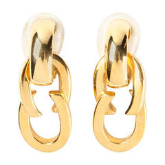 Gucci Vintage Logo Earrings 7