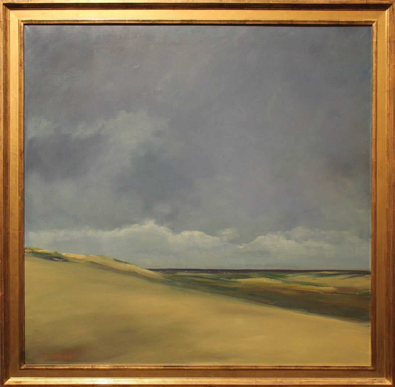 Dune Landscape - Painting by Ann Packard