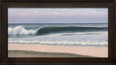 « Lever de soleil fin juillet », peinture de paysage marin d'Edward Minoff