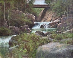 „The Lower Flume“ – Landschaftsbild aus den Adirondacks von Don Demers