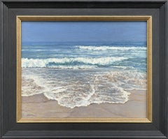 "Ocean's Lace", dipinto raffigurante un paesaggio costiero di Nantucket di Marla Korr