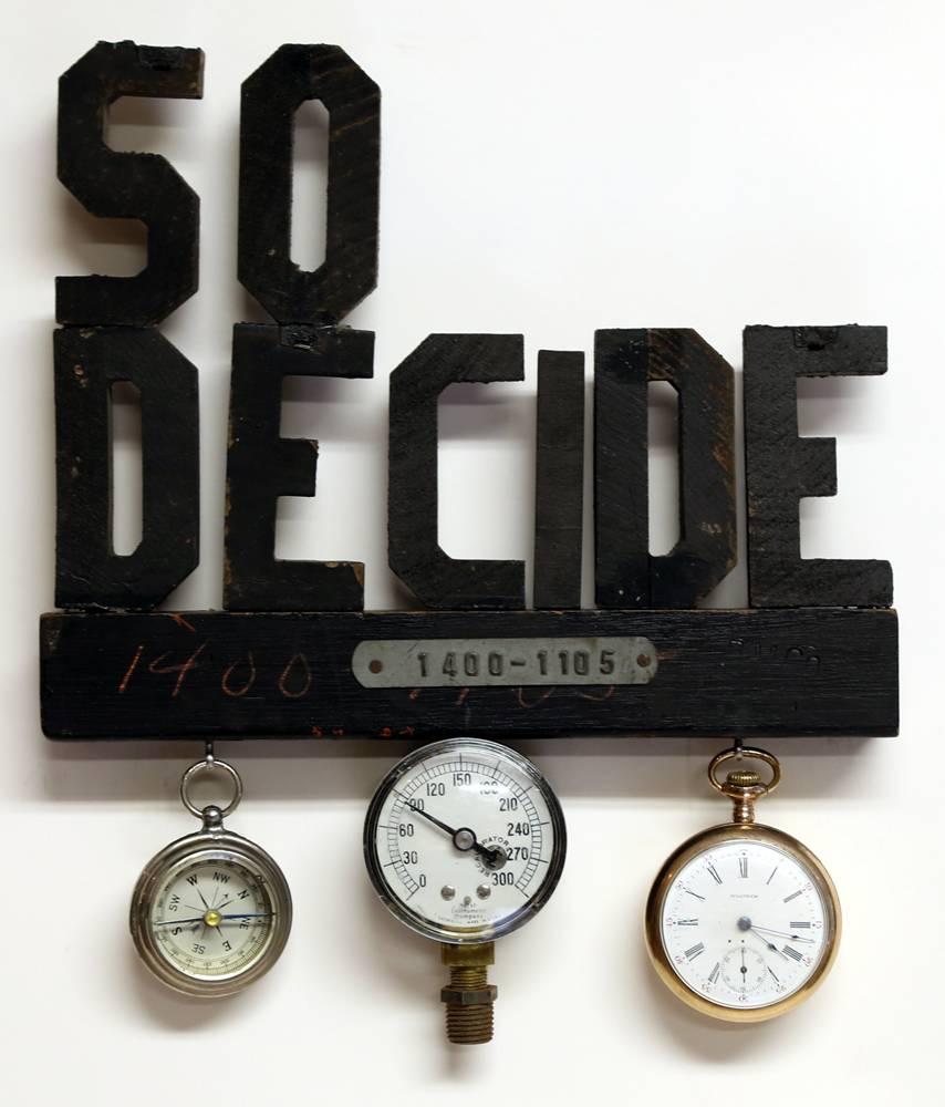 So...Decide - Mixed Media Art by Debranne Cingari