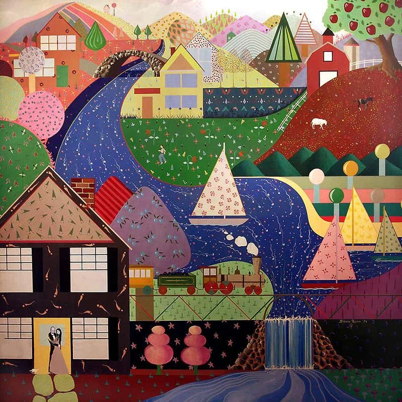 Romm Art - 3 For Sale on 1stDibs | steve romm