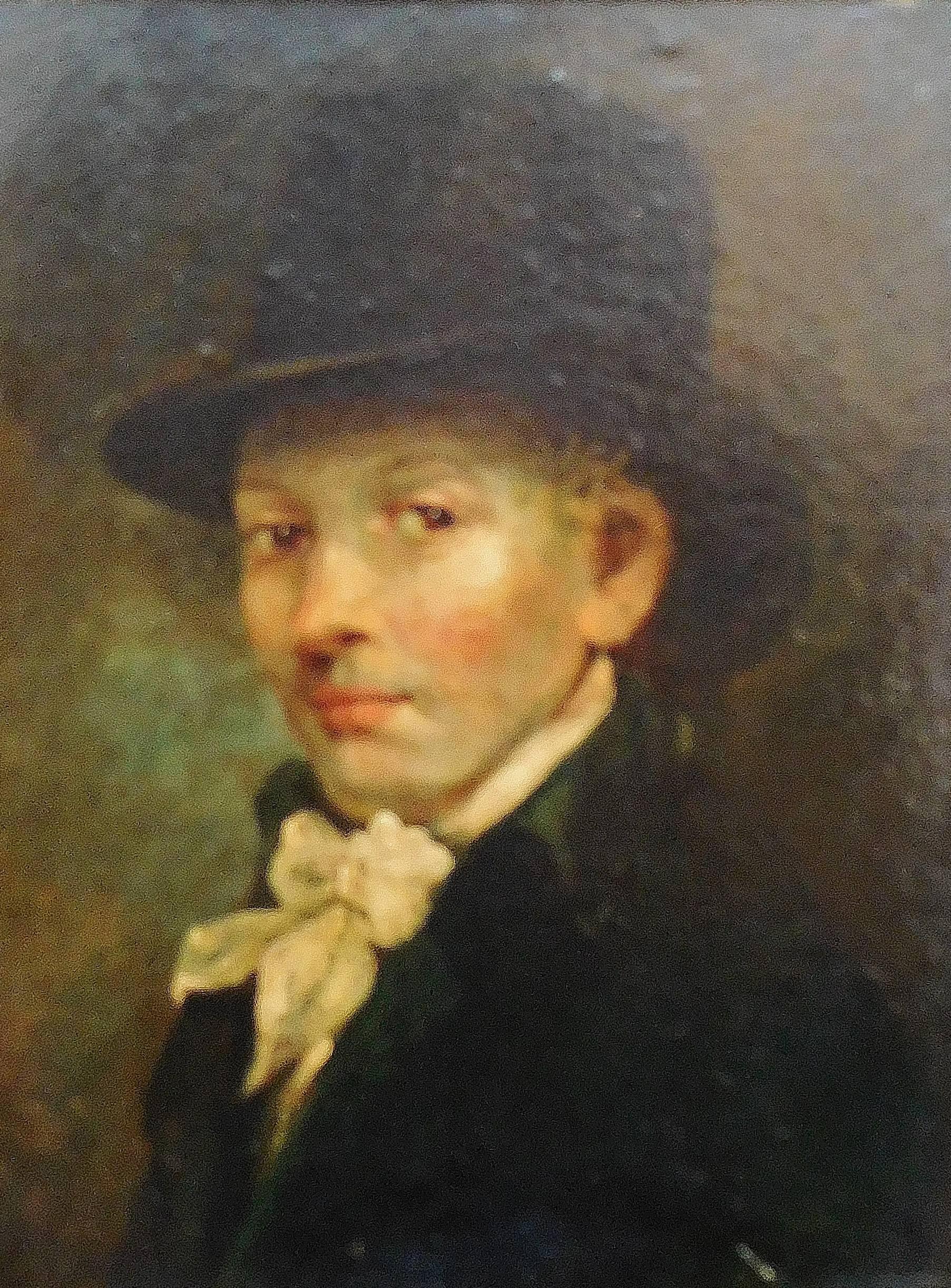 George Morland Portrait Painting - Portrait of Himself