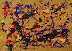 Drip in Black, Red, Yellow 5