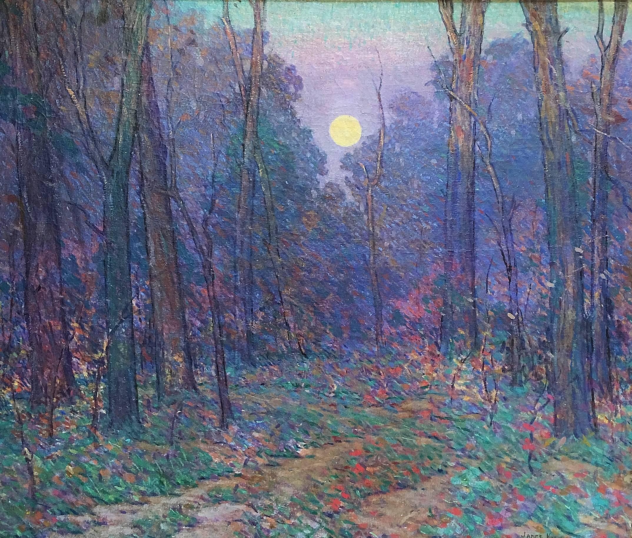 James Knox Landscape Painting - Moonrise