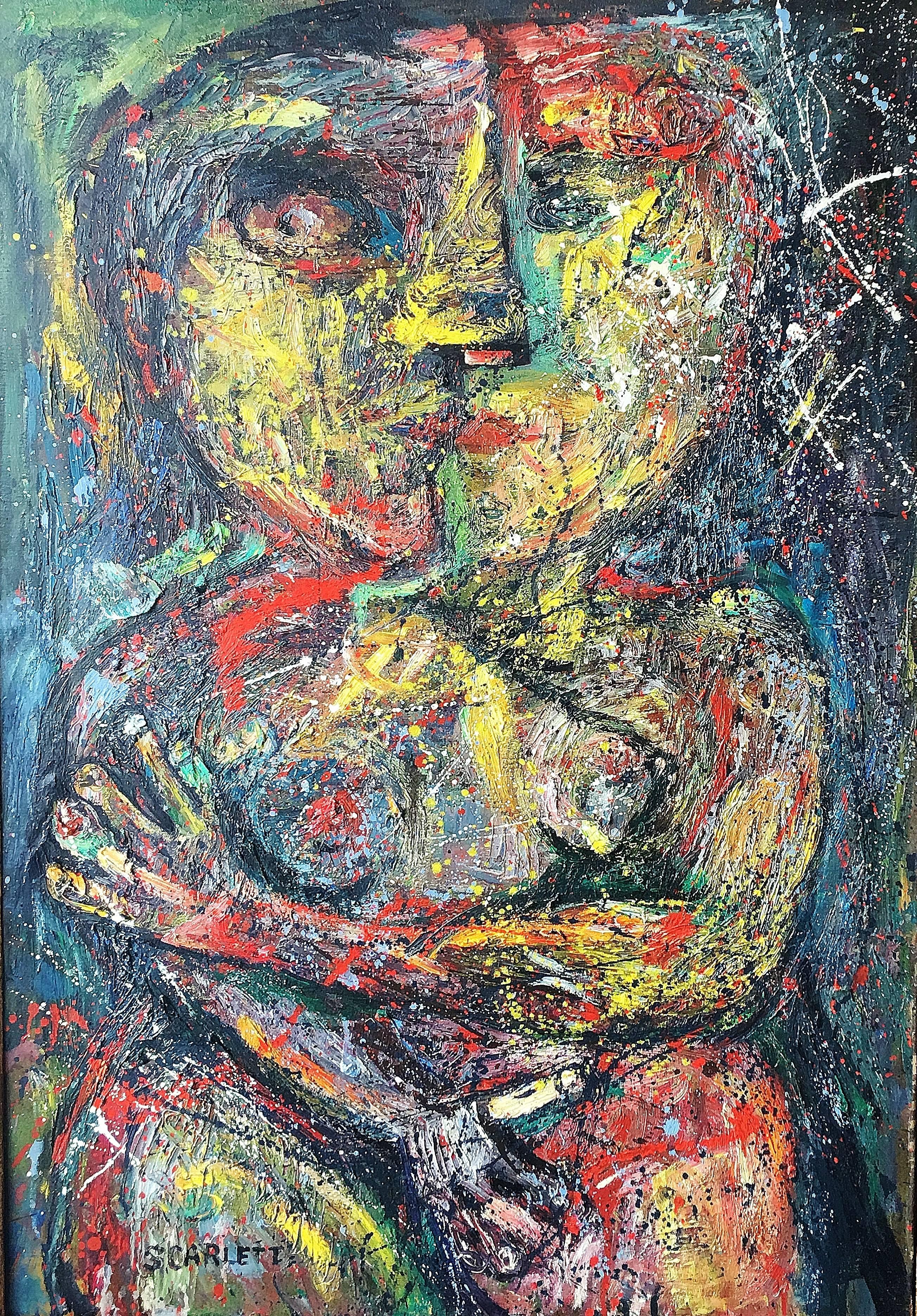 Rolph Scarlett Figurative Painting - The Embrace