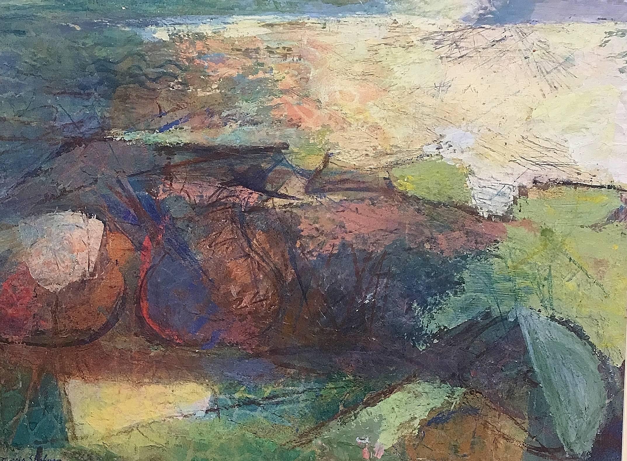 Morris Shulman Abstract Painting - Monhegan Abstraction