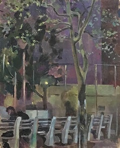 edith kramer Night Scene (Central Park)