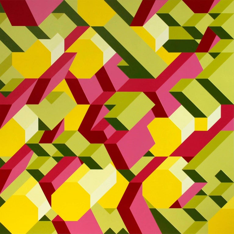 Adam Daily Abstract Painting - M4