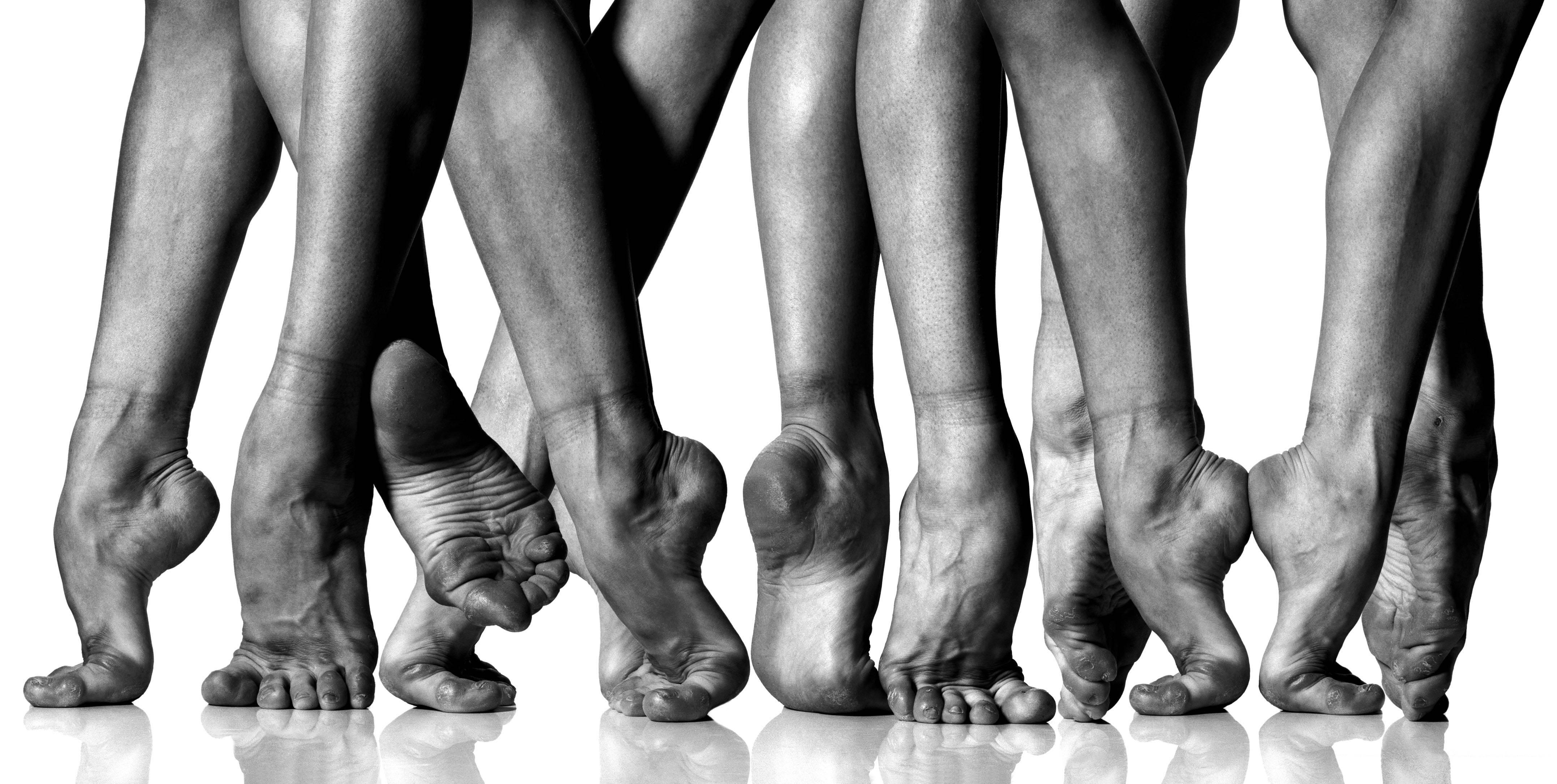 Howard Schatz Figurative Photograph - Dance Study:  Paloma Herrera Feet