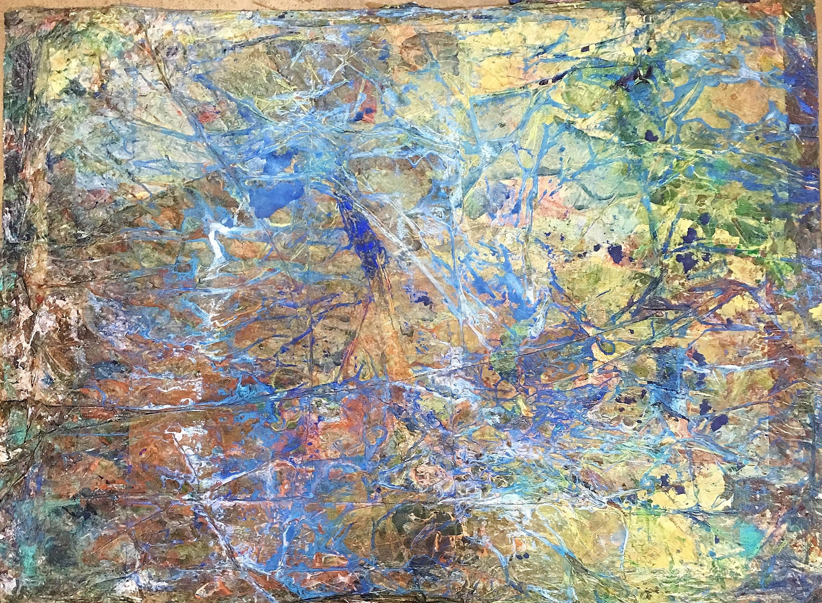 William (Bill) Alpert Abstract Painting - Untitled 034