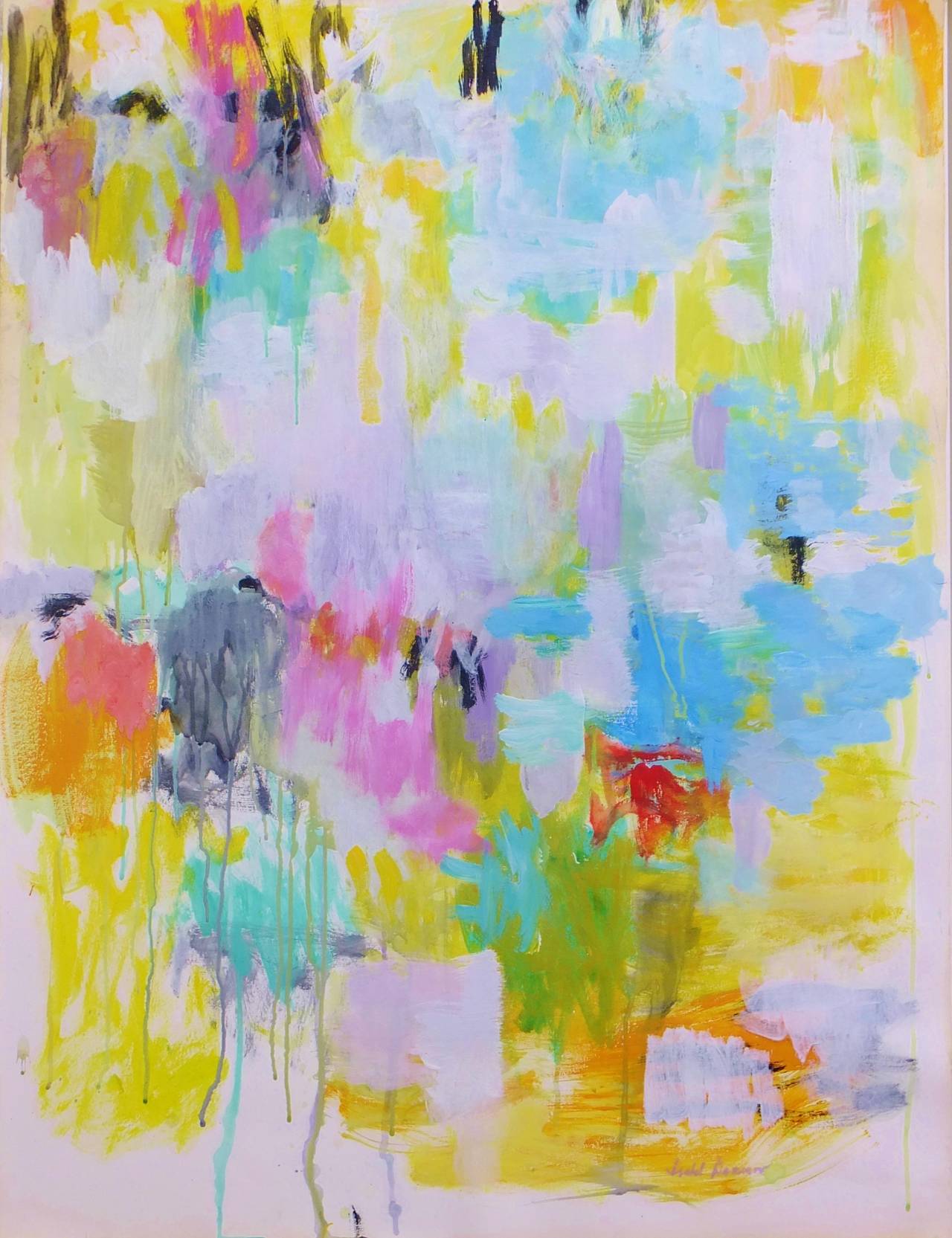 Isabel Gamerov Abstract Painting - Untitled