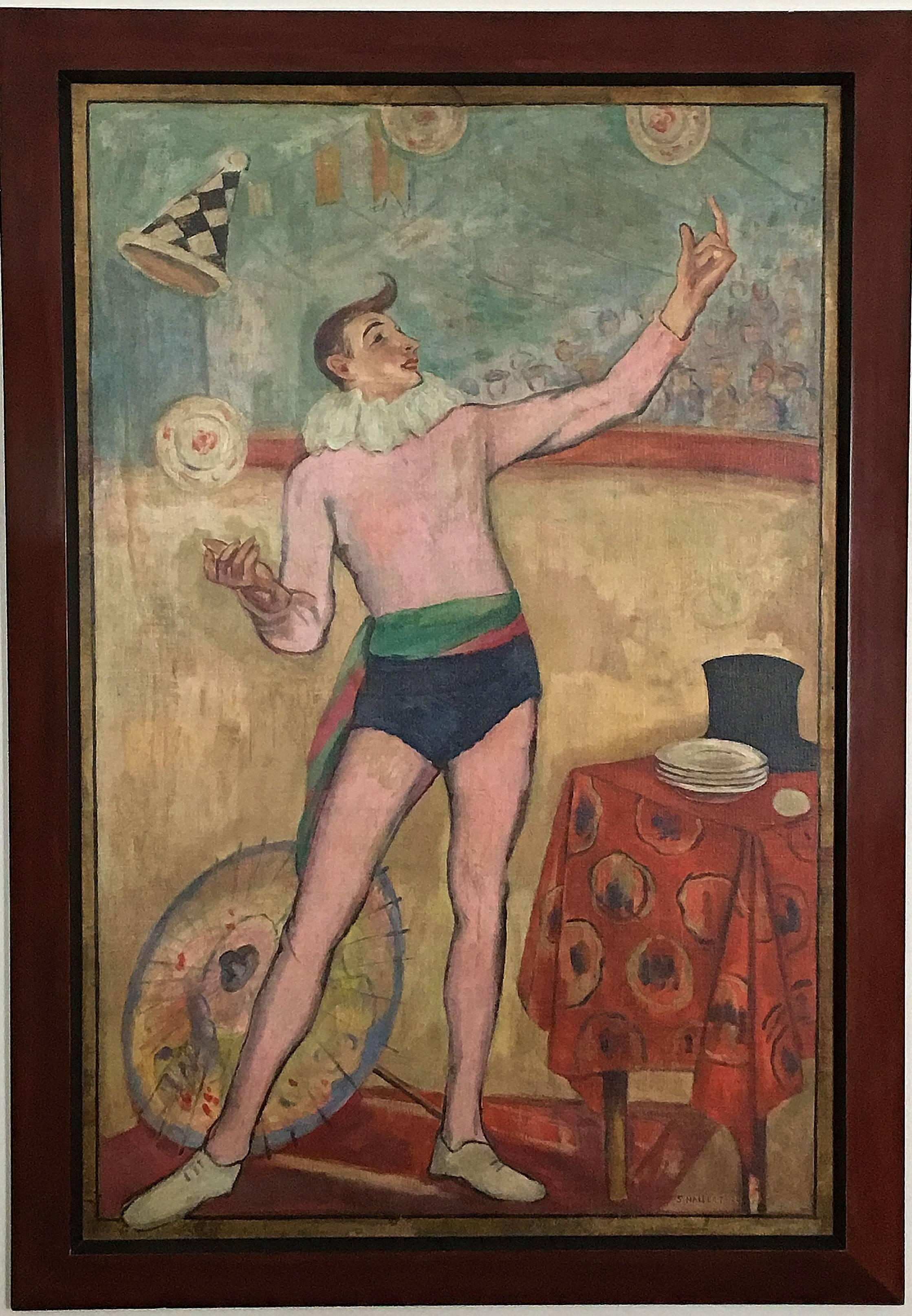 The Juggler - Painting by Samuel Halpert