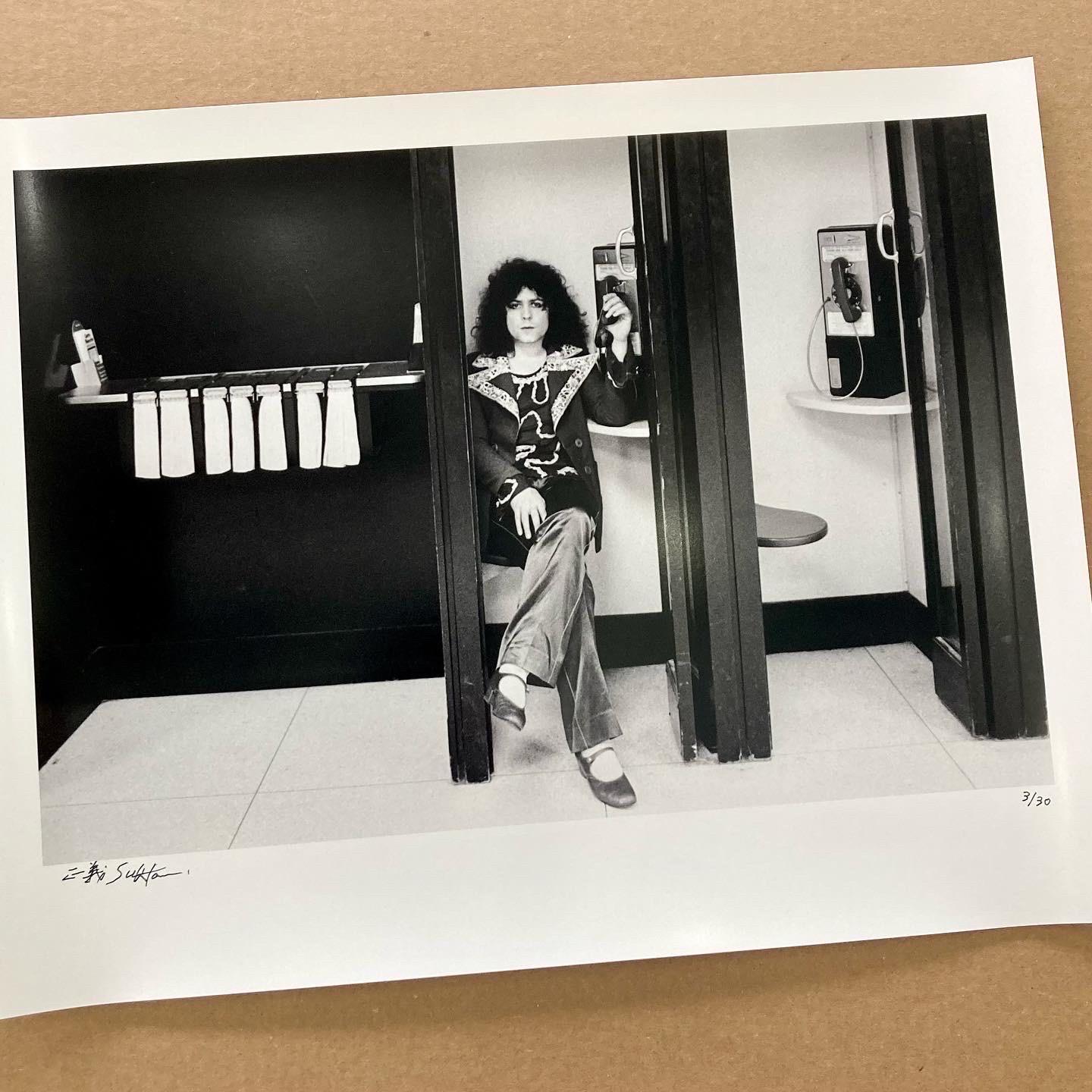 Marc Bolan T-Rex, The Guru  - Photograph by Masayoshi Sukita