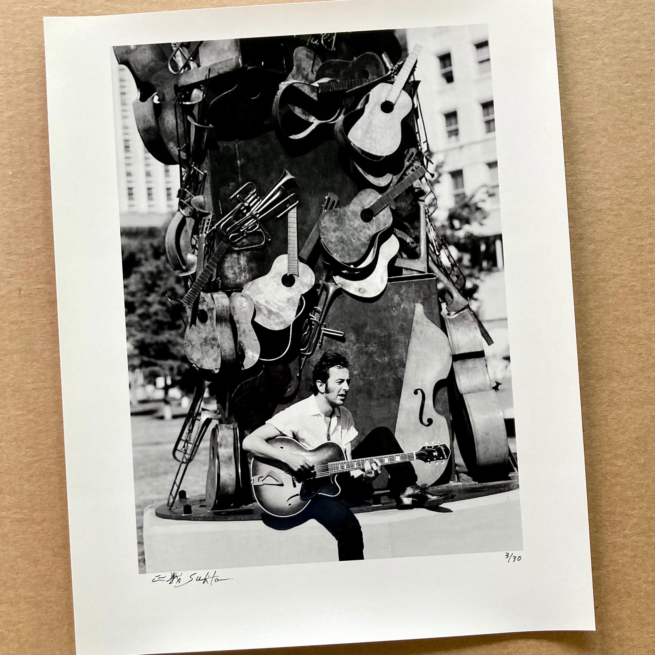 Joe Strummer of The Clash  - Photograph by Masayoshi Sukita