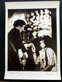 Rolling Stones Keith Richards and Ronnie Wood by Brian Aris