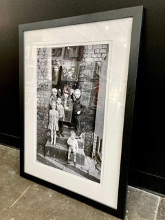 Bob Dylan,ids On Steps Liverpool, Angleterre 1966, impression encadrée 20x24"