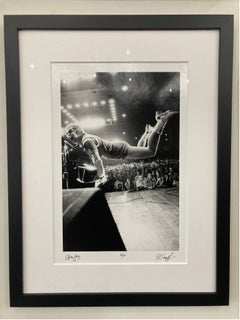 Elton John Takes Flight - Special co-signed limited edition print, framed