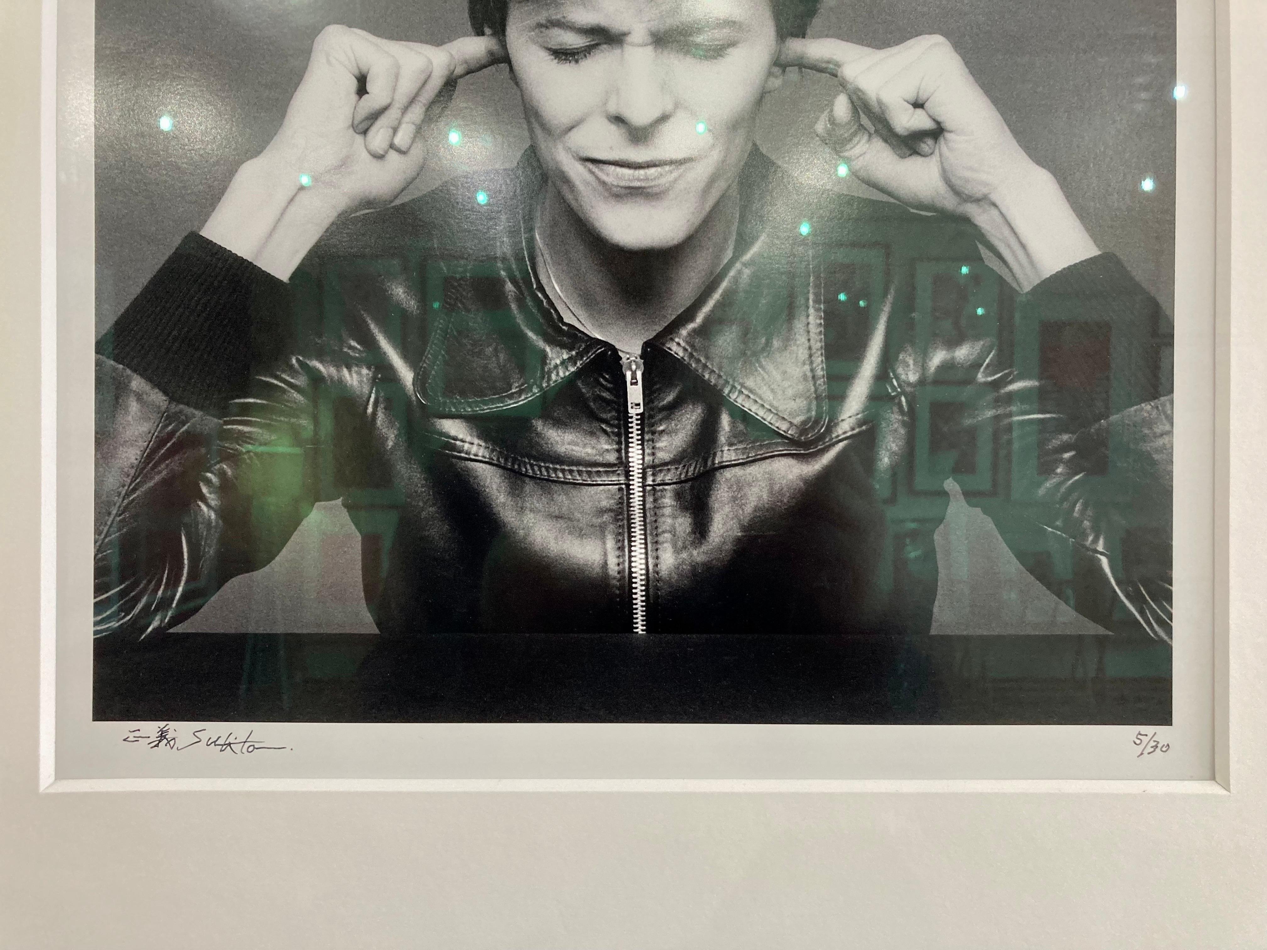 Unique David Bowie tryptic by Sukita 