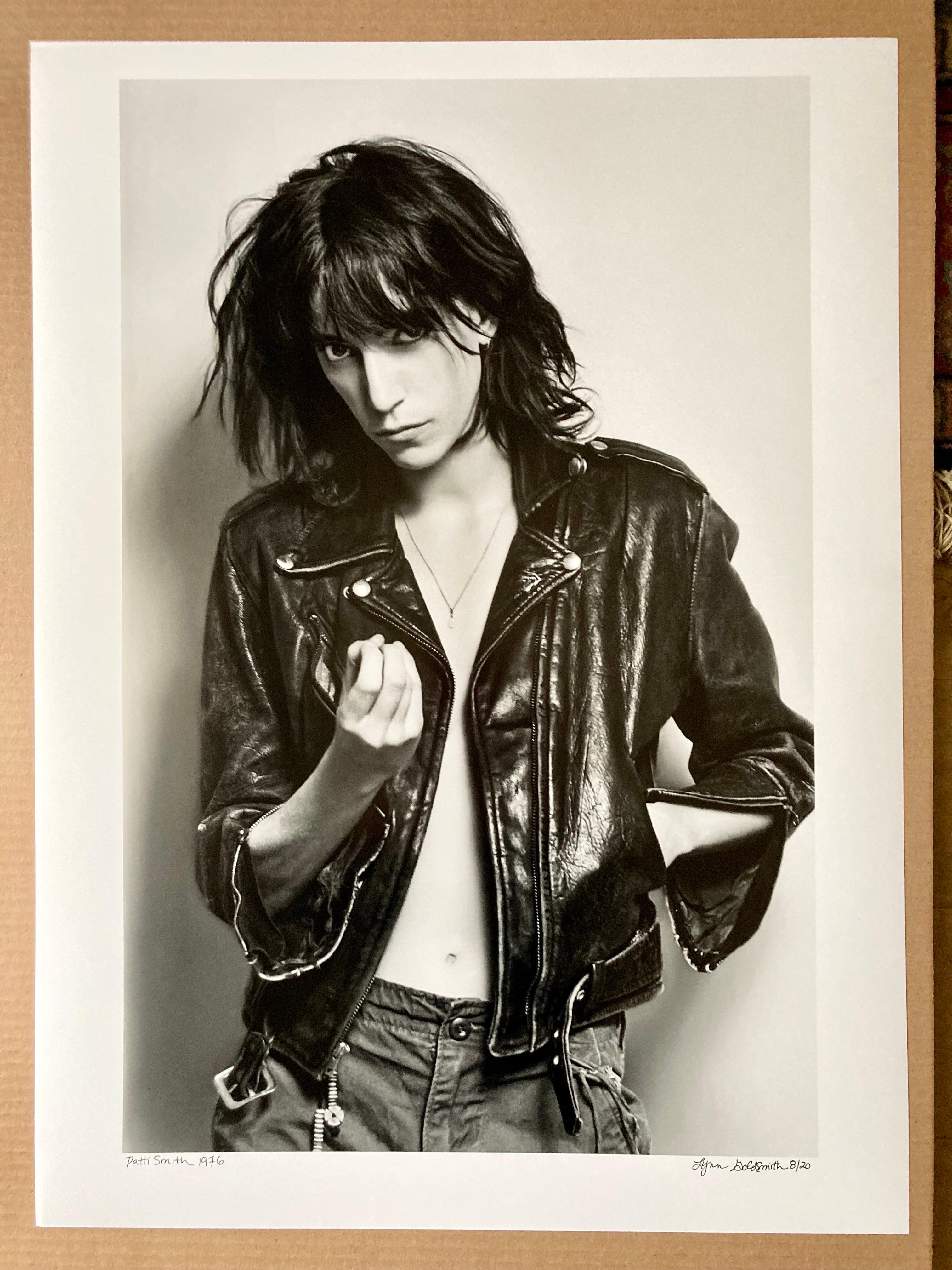 Patti Smith, New York City 1976 - Photograph by Lynn Goldsmith