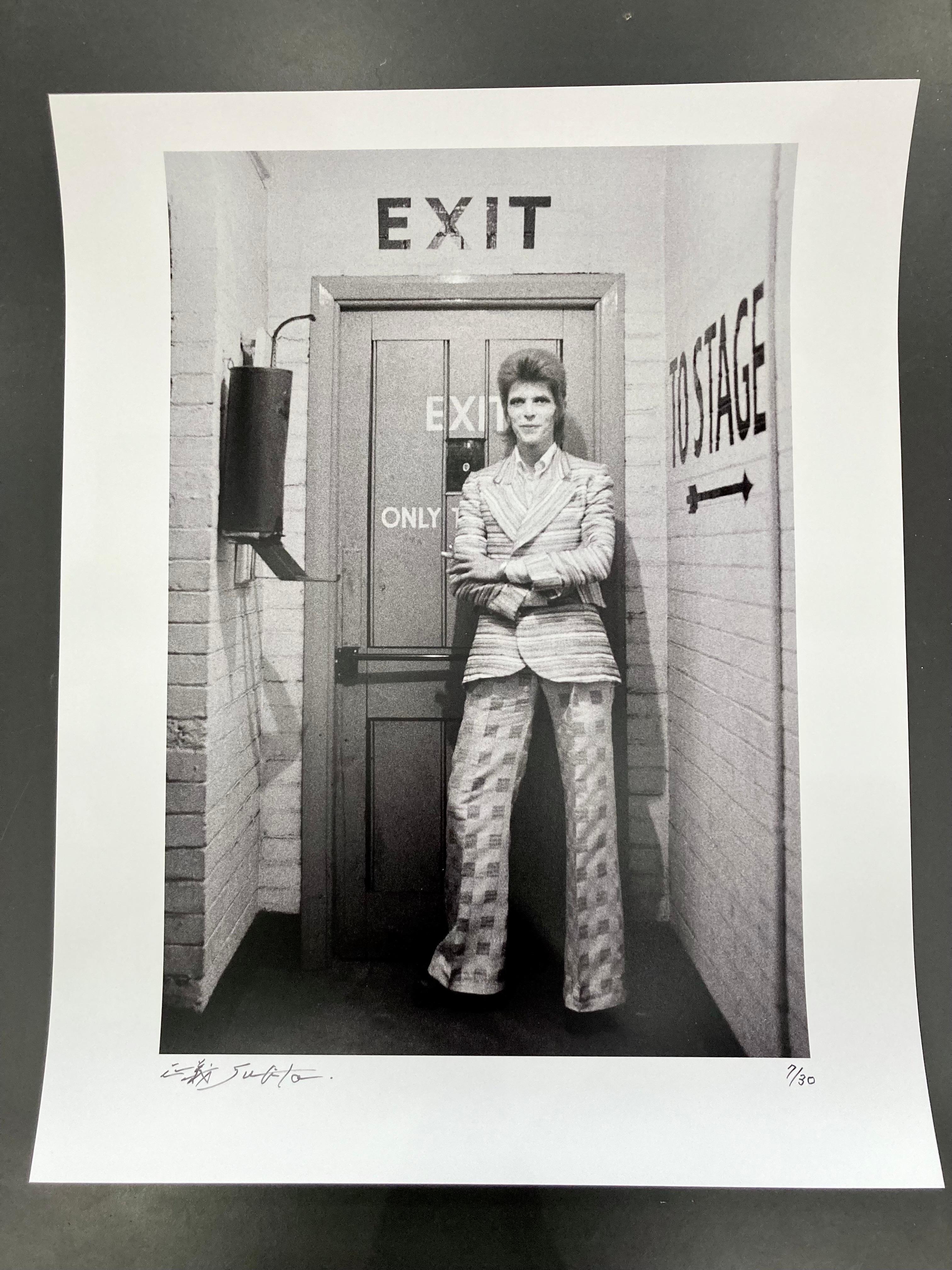 David Bowie „I Saw You Again in the Rainbow Theater“, 1972 von Sukita – Photograph von Masayoshi Sukita