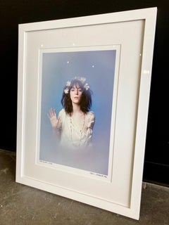 Patti Smith por Lynn Goldsmith, impresión enmarcada firmada de edición limitada