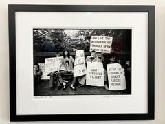 Patti Smith 1975 protestation contre la guerre d'Iran, première impression encadrée de l'édition n° 1/20