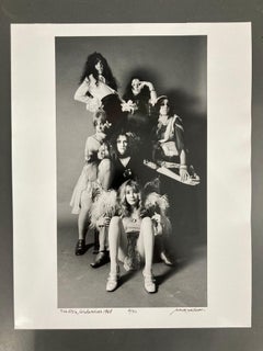 Die GTO's Groupies von 1968, signierter Silber-Gelatinedruck in limitierter Auflage