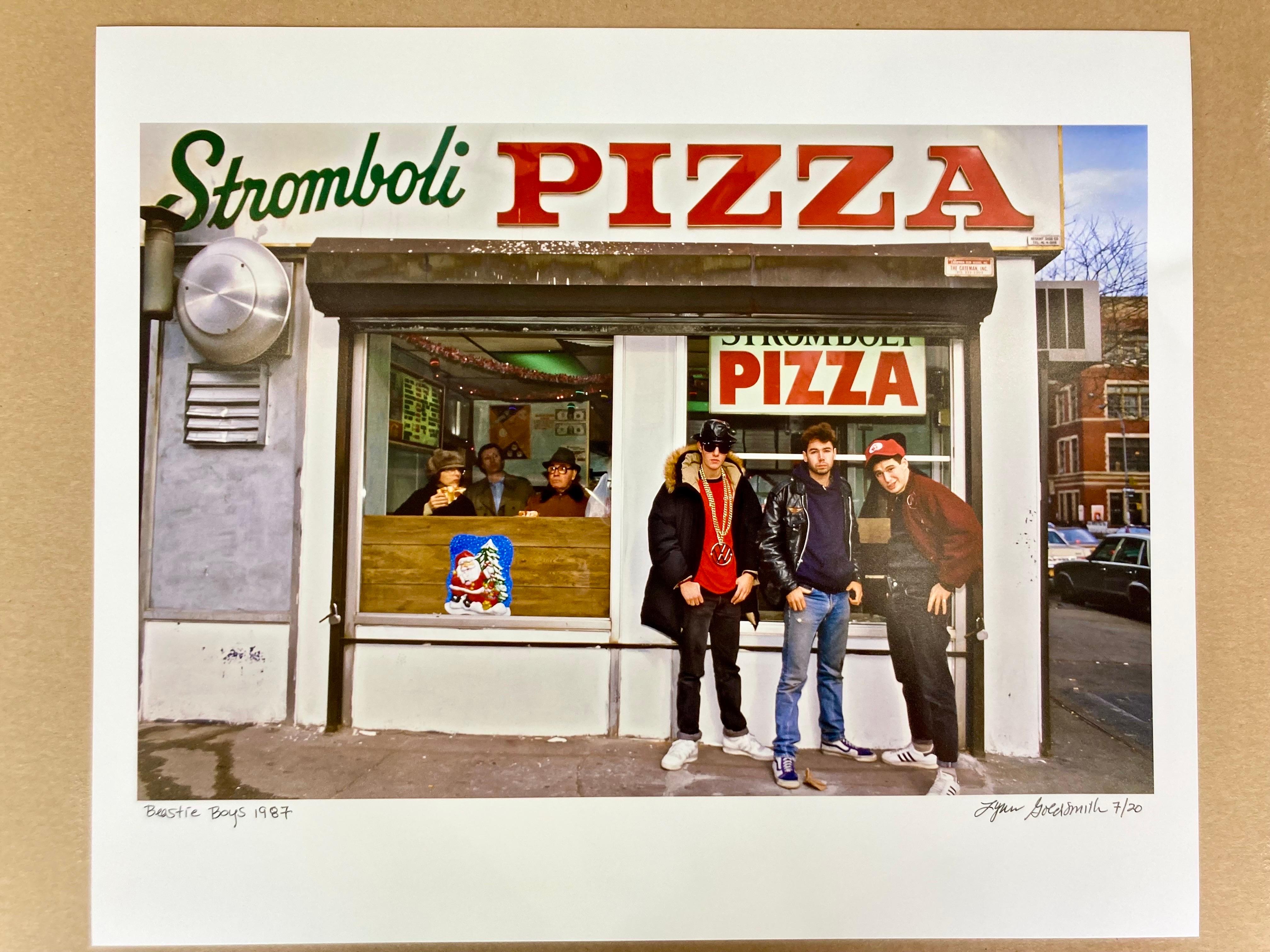Beastie Boys Stromboli Pizza by Lynn Goldsmith 20x24