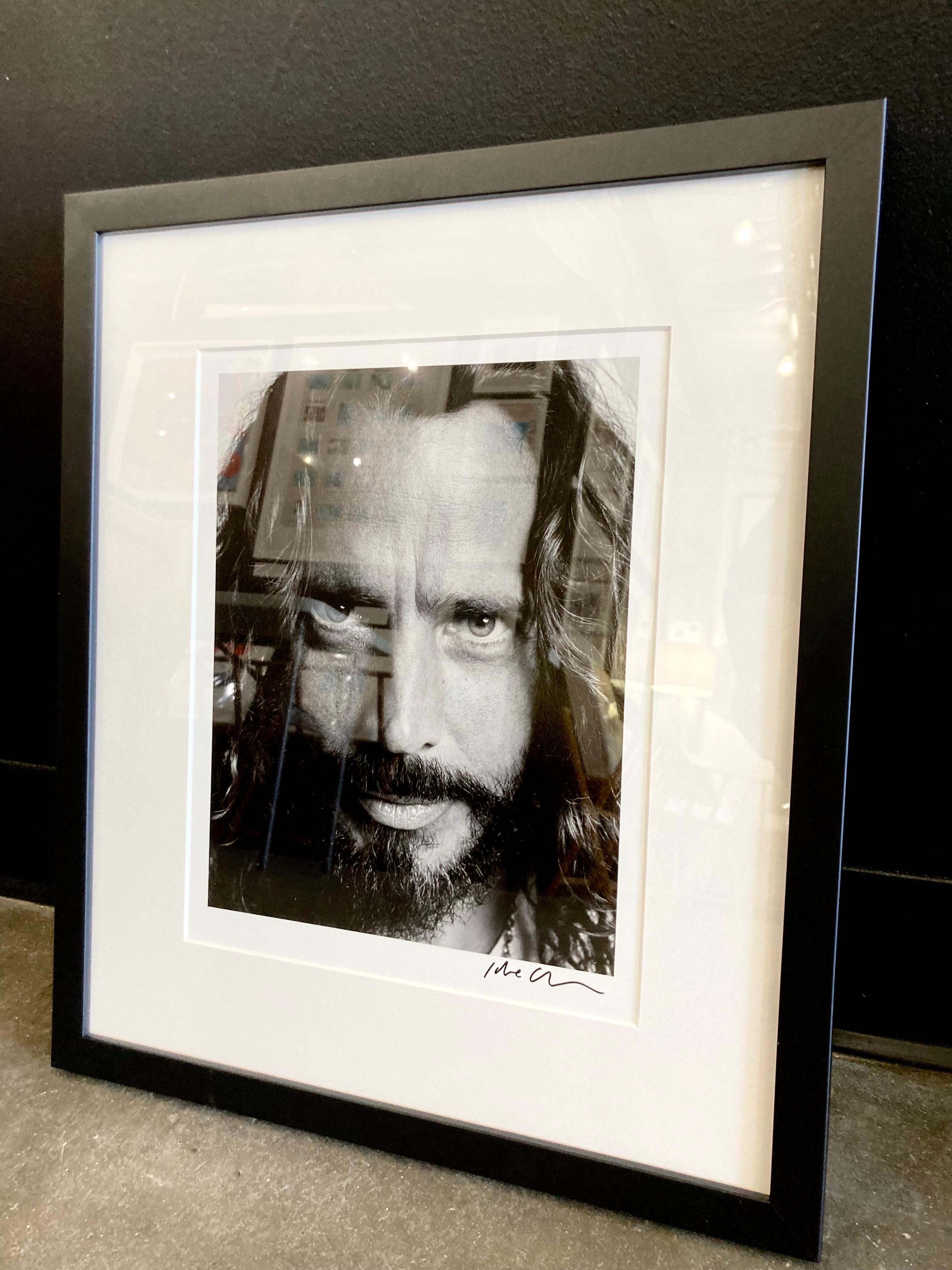 Chris Cornell by Jake Chessum, framed 9x12