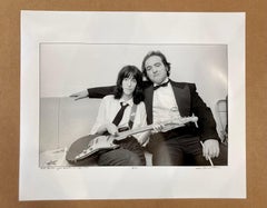 Patti Smith and John Belushi by Allan Tannenbaum