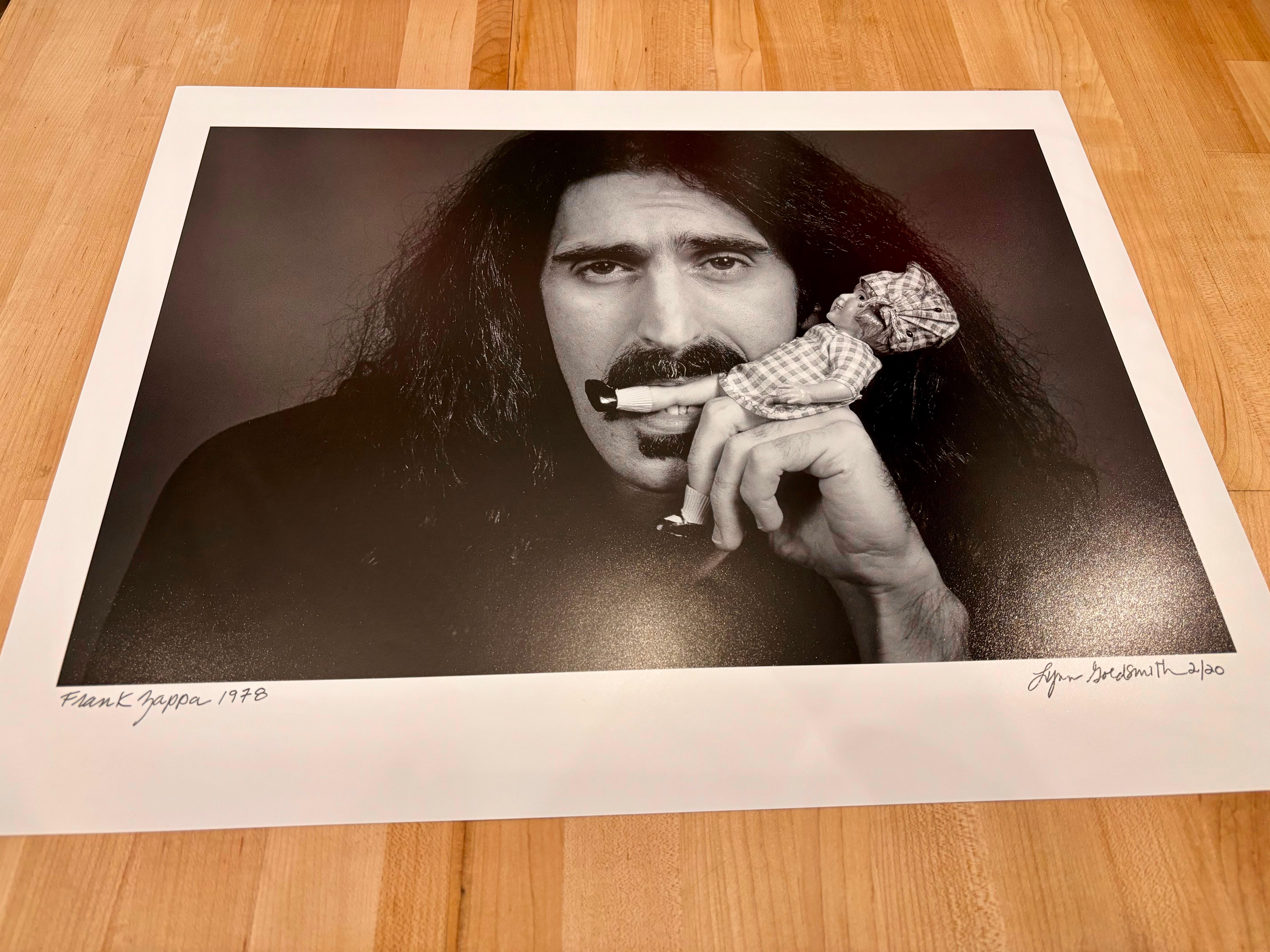 Frank Zappa by Lynn Goldsmith For Sale 1