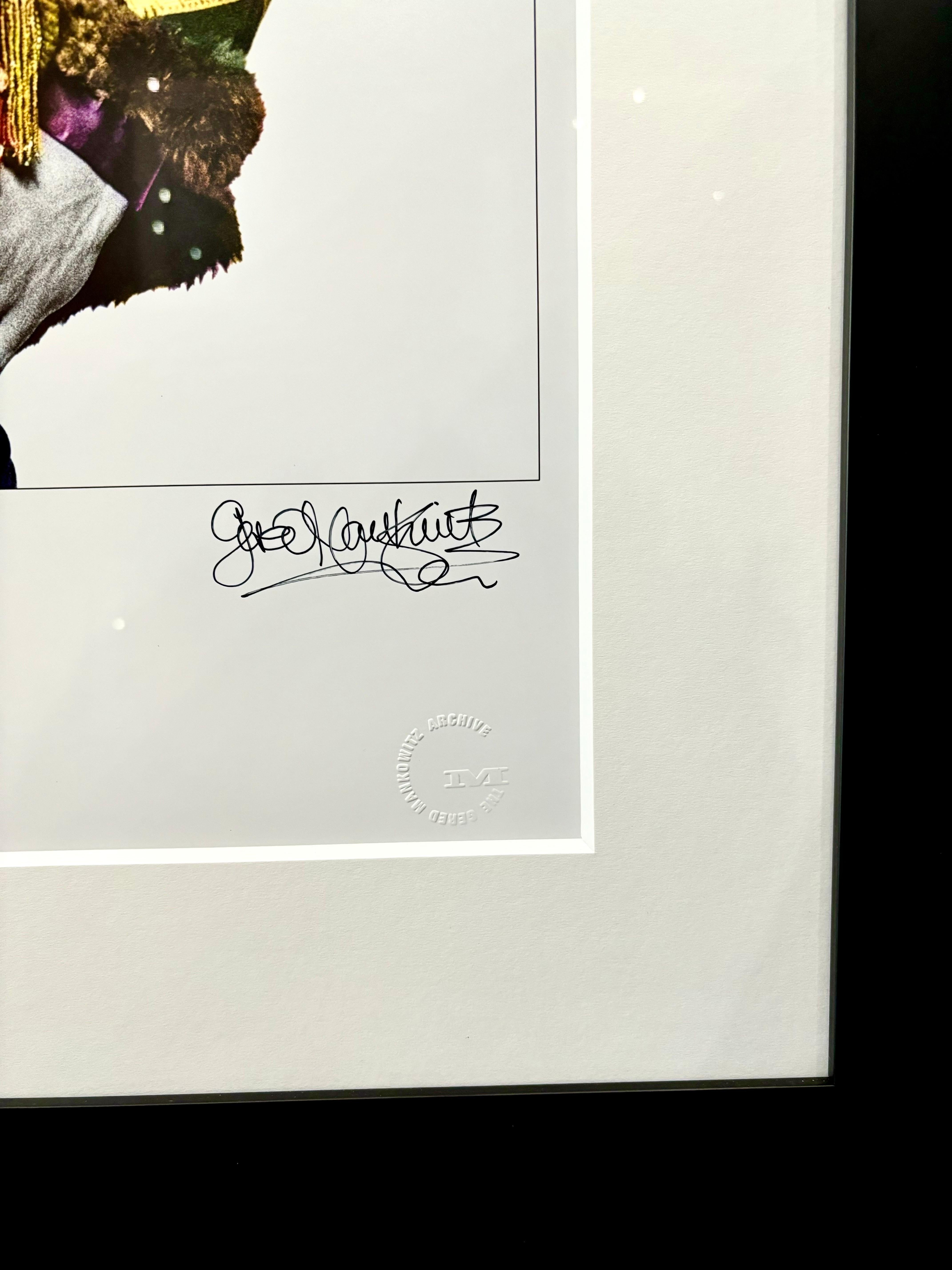 Jimi Hendrix classic color by Gered Mankowitz - Signed limited edition 49/50 3