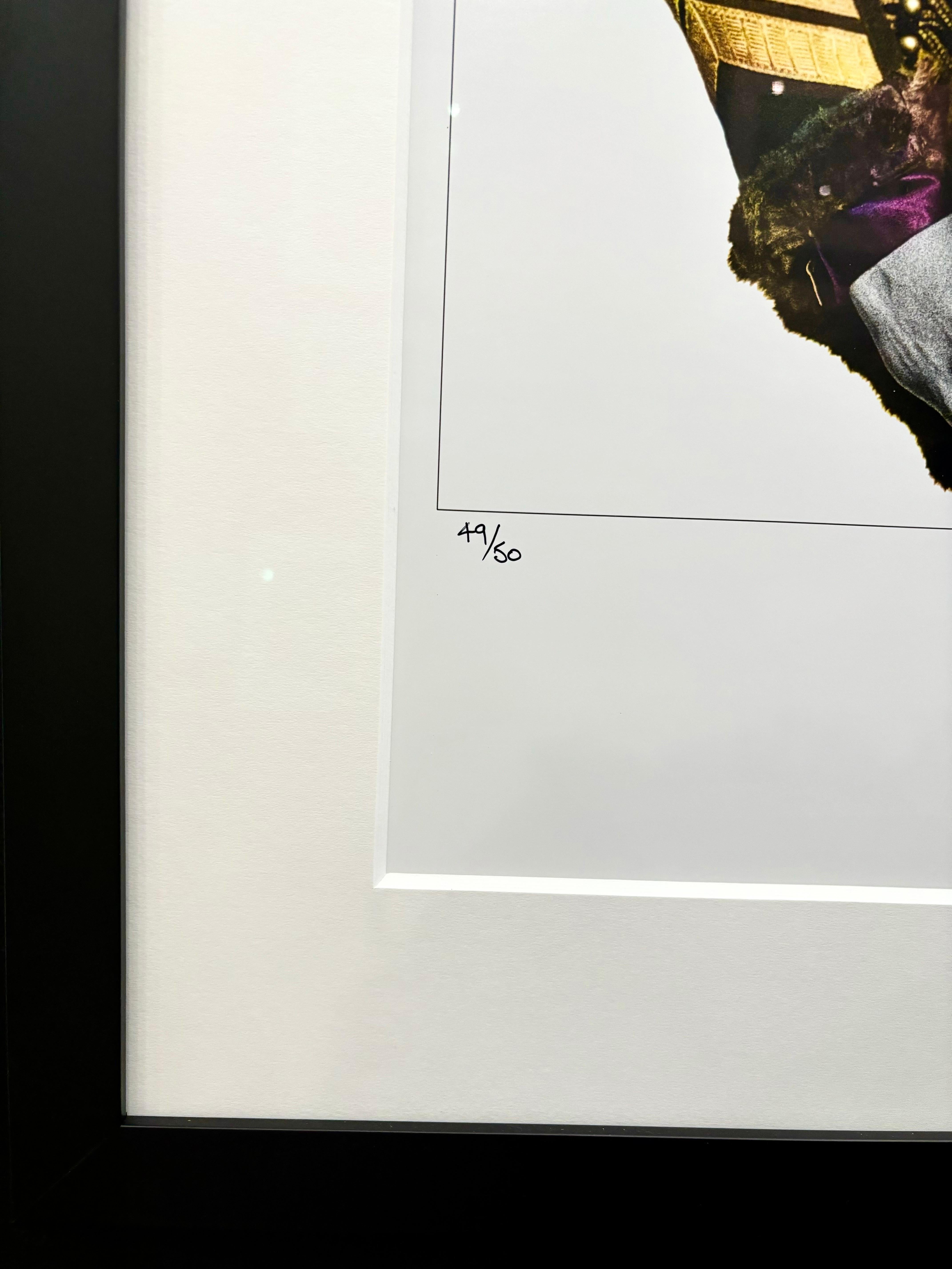 Jimi Hendrix classic color by Gered Mankowitz - Signed limited edition 49/50 2