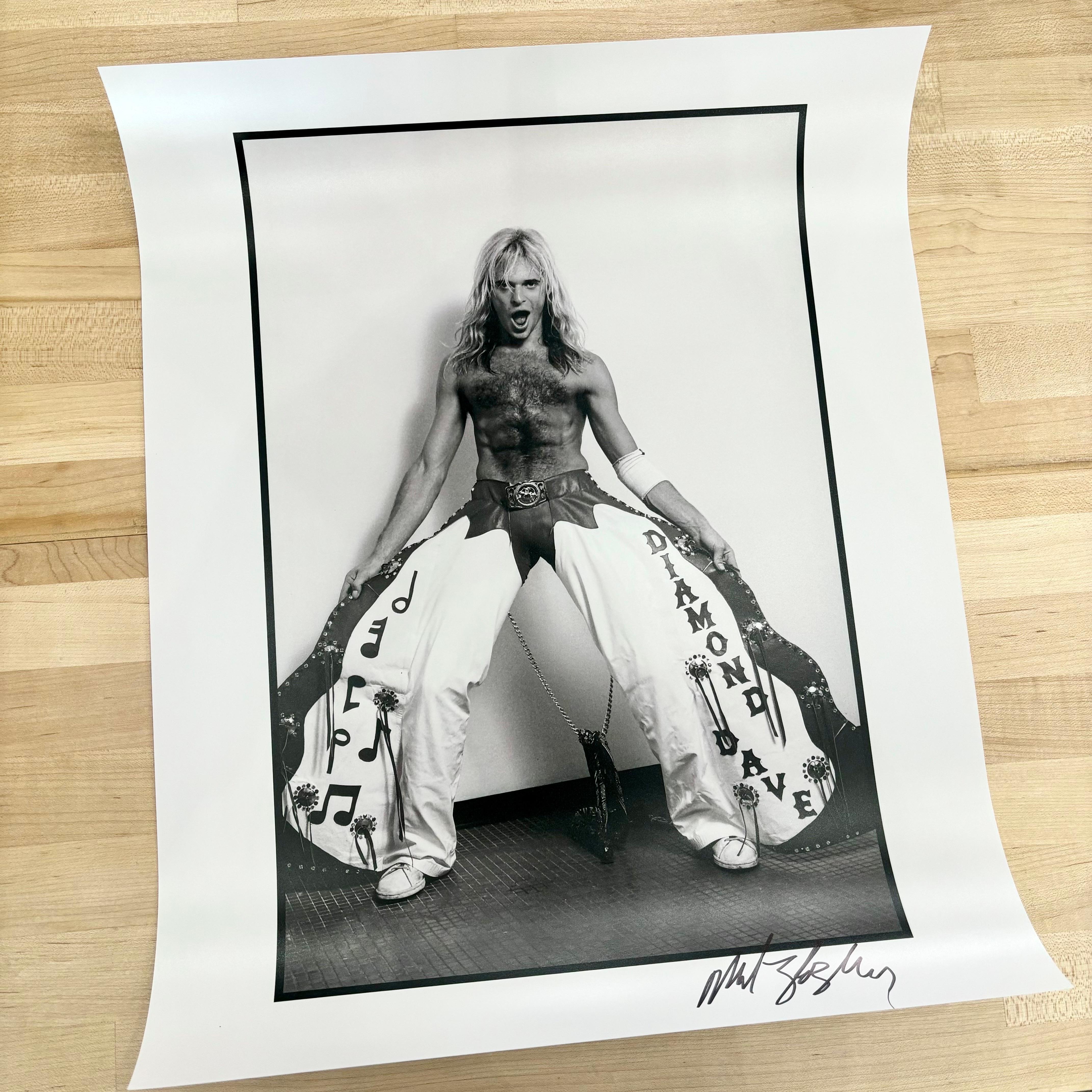 David Lee Roth von Van Halen „Diamond Dave“ von Neil Zlozower im Angebot 1
