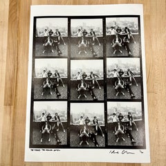 The Strokes contact sheet by Jake Chessum - FIRST PRINT OF THE EDITION