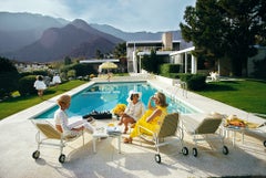 Poolside Gaze by Slim Aarons - estate stamped limited edition print