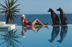 Pantz Pool by Slim Aarons - estate stamped limited edition print