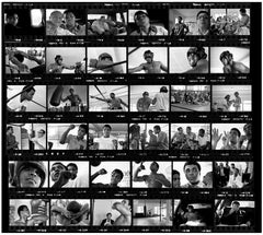 Muhammad Ali Contact Sheet print by photographer Al Satterwhite